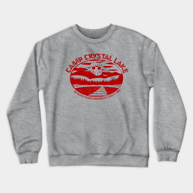 Camp Crystal Lake Crewneck Sweatshirt by JodyTerblanche